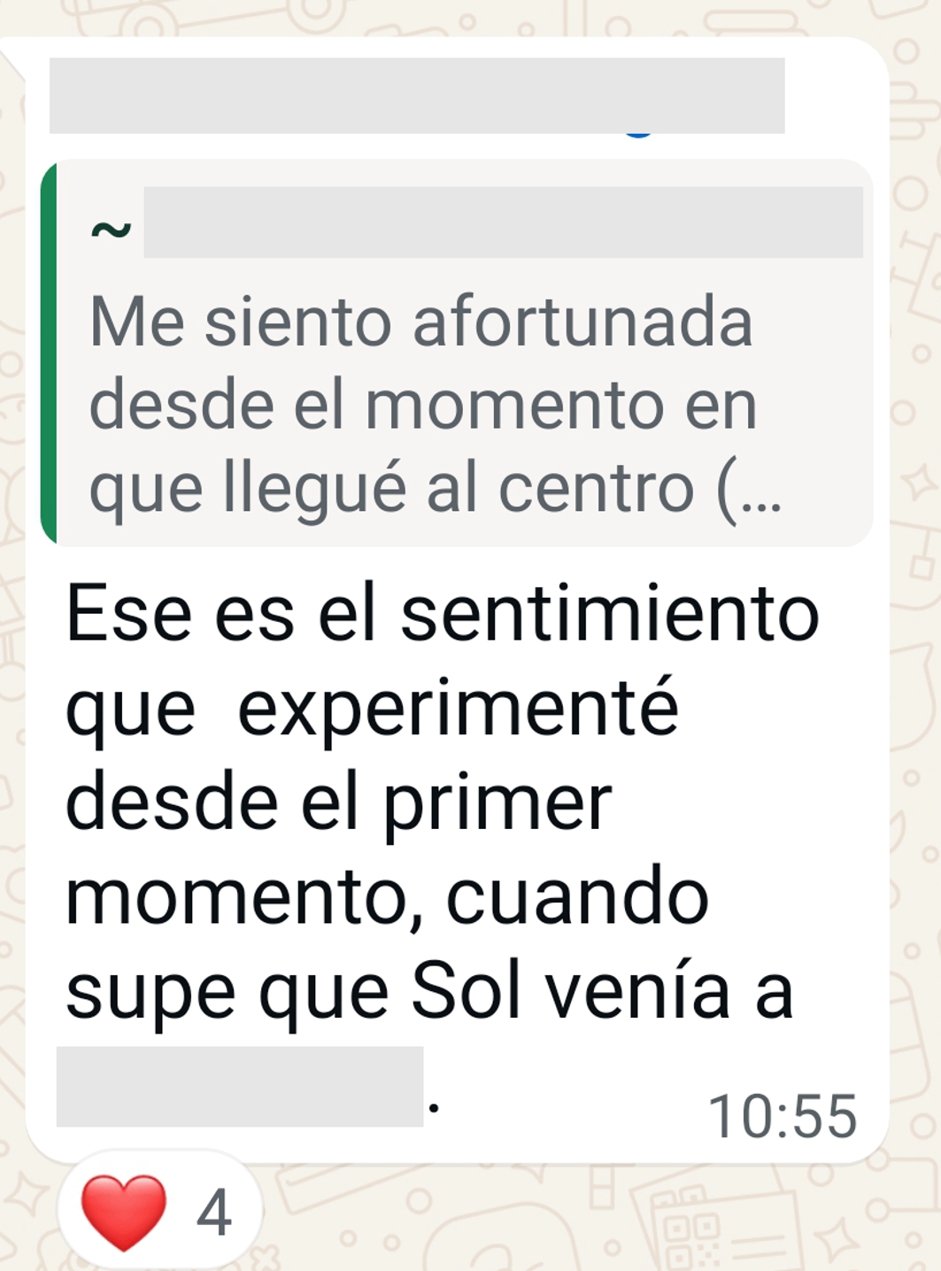 Testimonio 2, persona decidiéndose